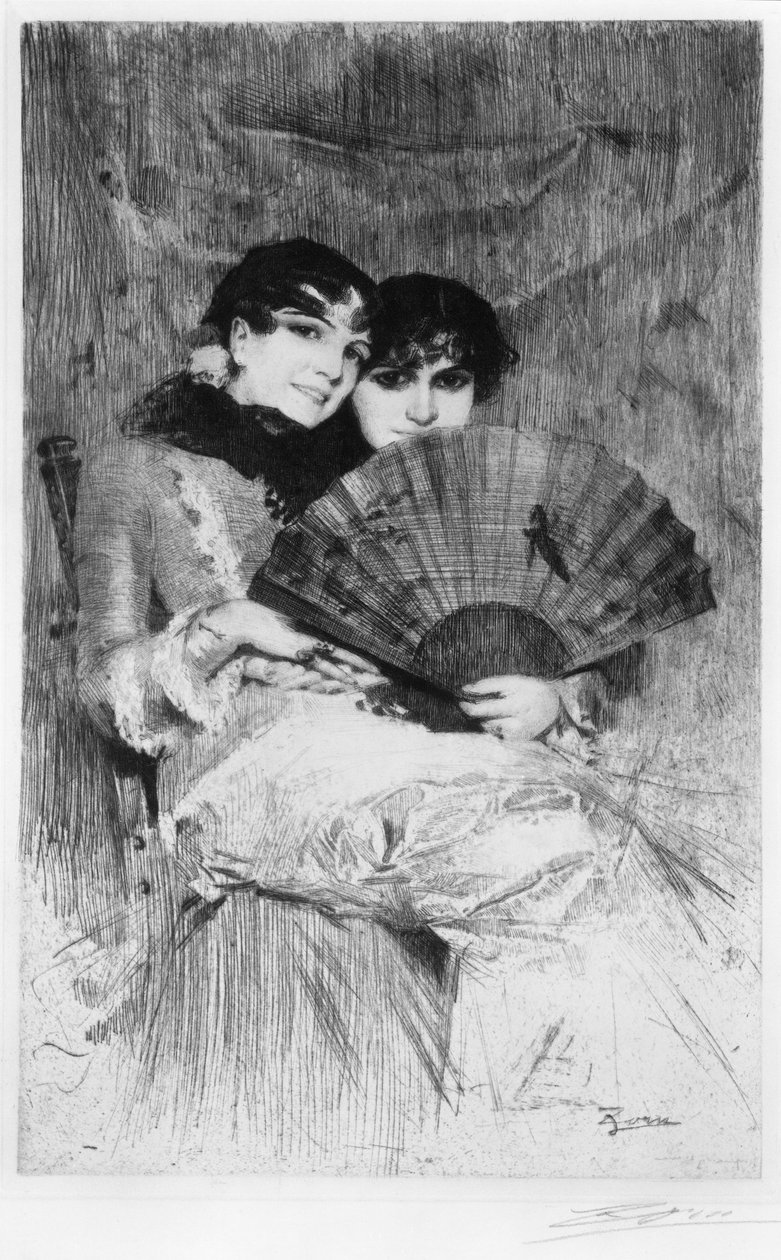 Les cousines - Anders Zorn
