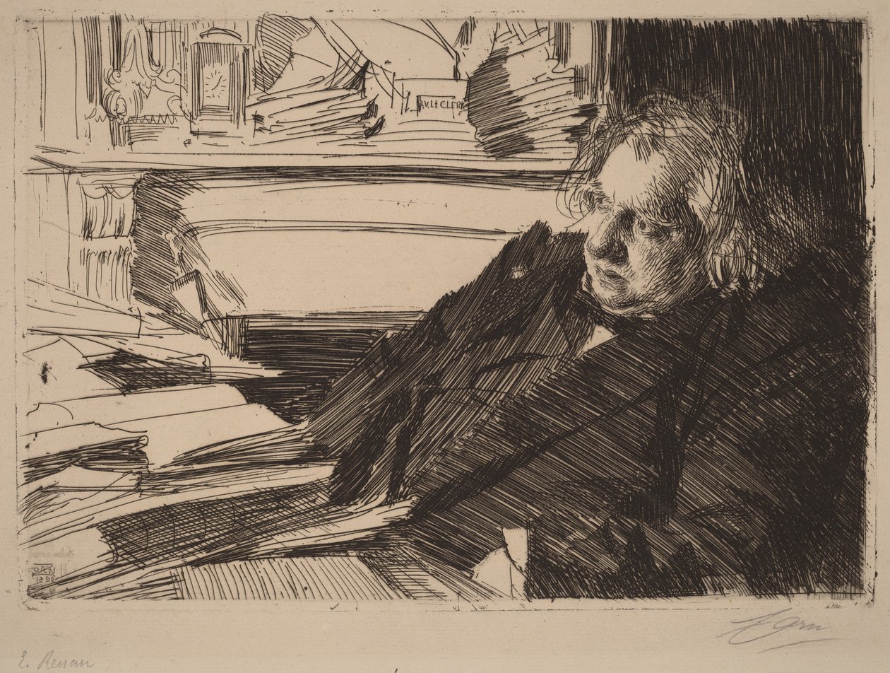 Ernest Renan - Anders Zorn