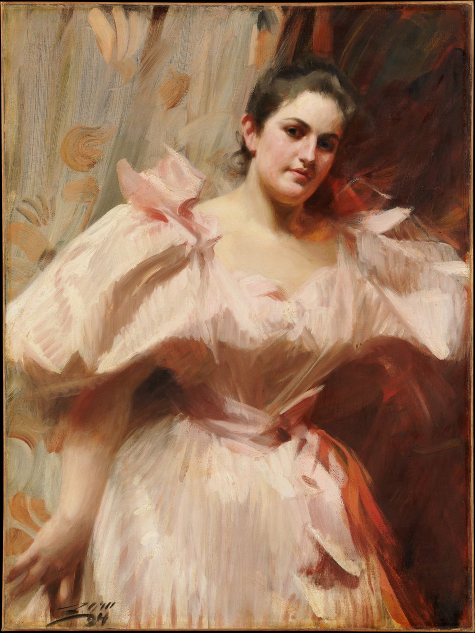 Frieda Schiff (1876-1958), devenue plus tard Mme Felix M. Warburg - Anders Zorn