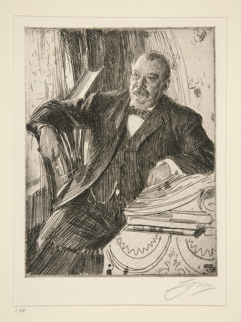 Grover Cleveland II - Anders Leonard Zorn