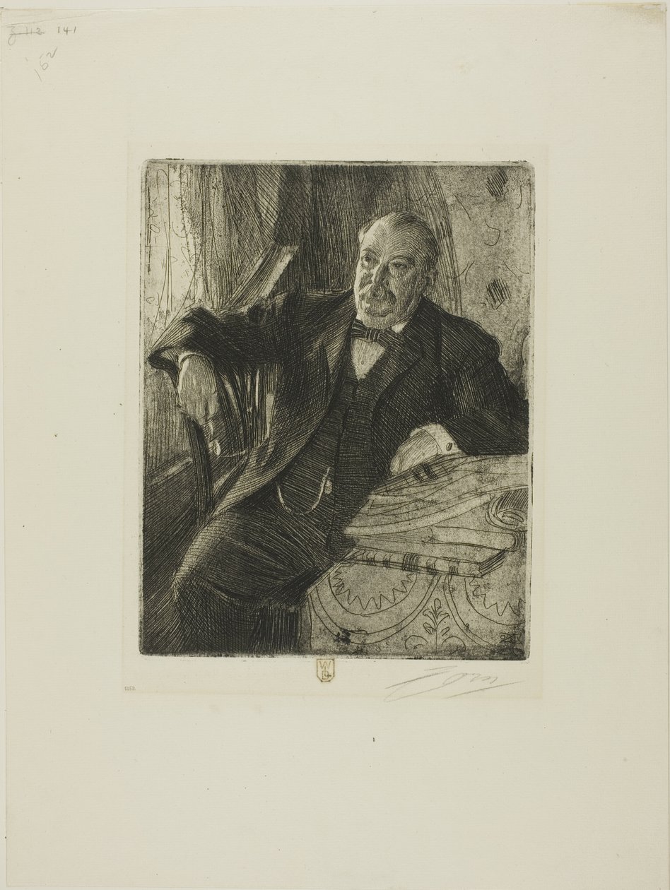 Grover Cleveland I - Anders Leonard Zorn