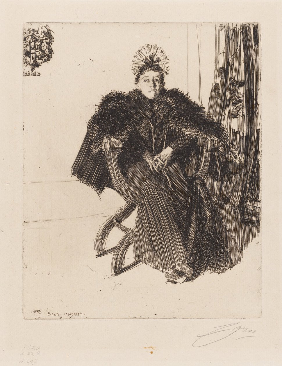 Isabella Gardner - Anders Zorn