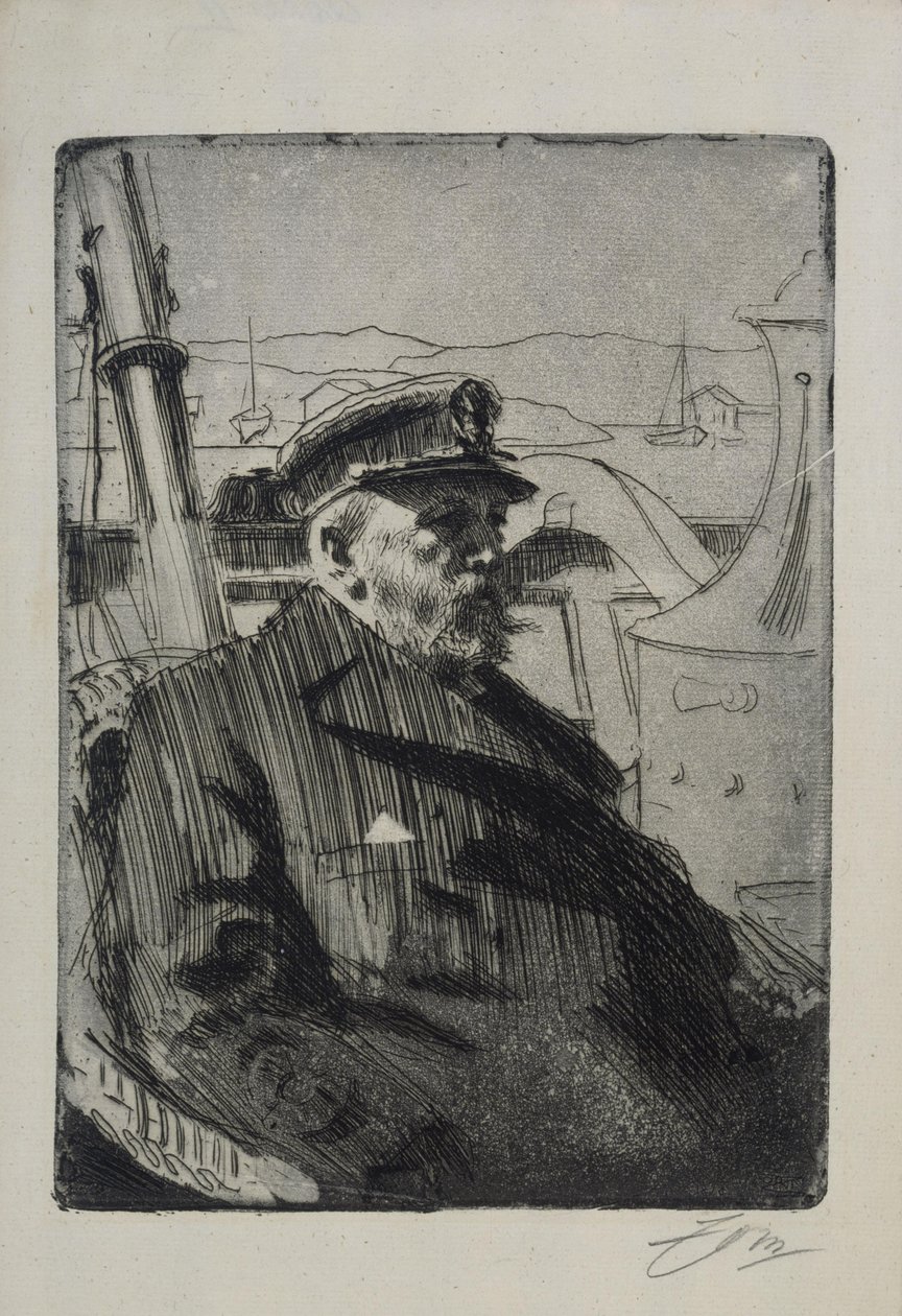 Le roi Oscar II de Suède - Anders Zorn