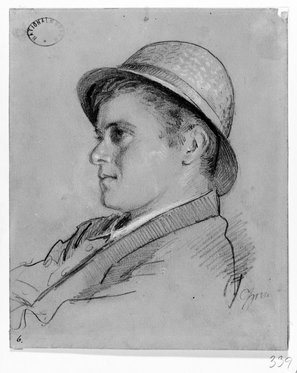 Le peintre paysagiste Olof Grafström - Anders Zorn