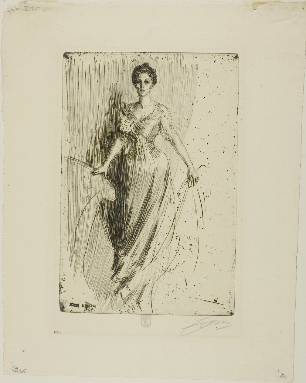 Mlle Lurman - Anders Leonard Zorn