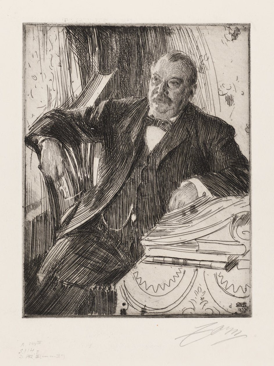 M. Grover Cleveland - Anders Zorn