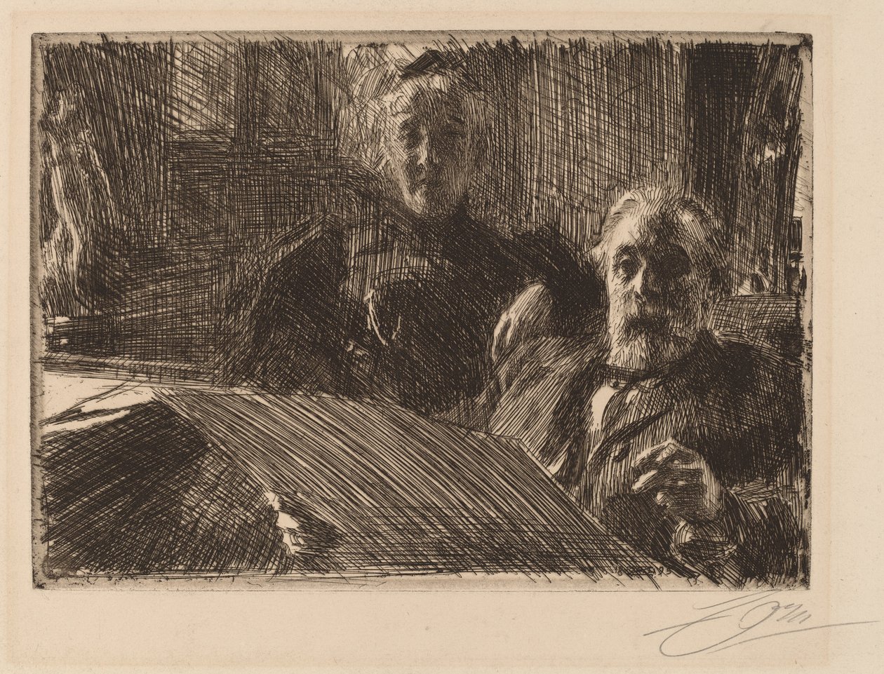Monsieur et Madame Furstenburg - Anders Leonard Zorn