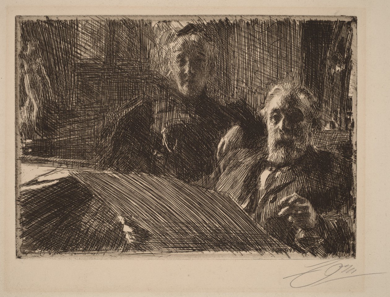 M. et Mme Furstenburg - Anders Zorn
