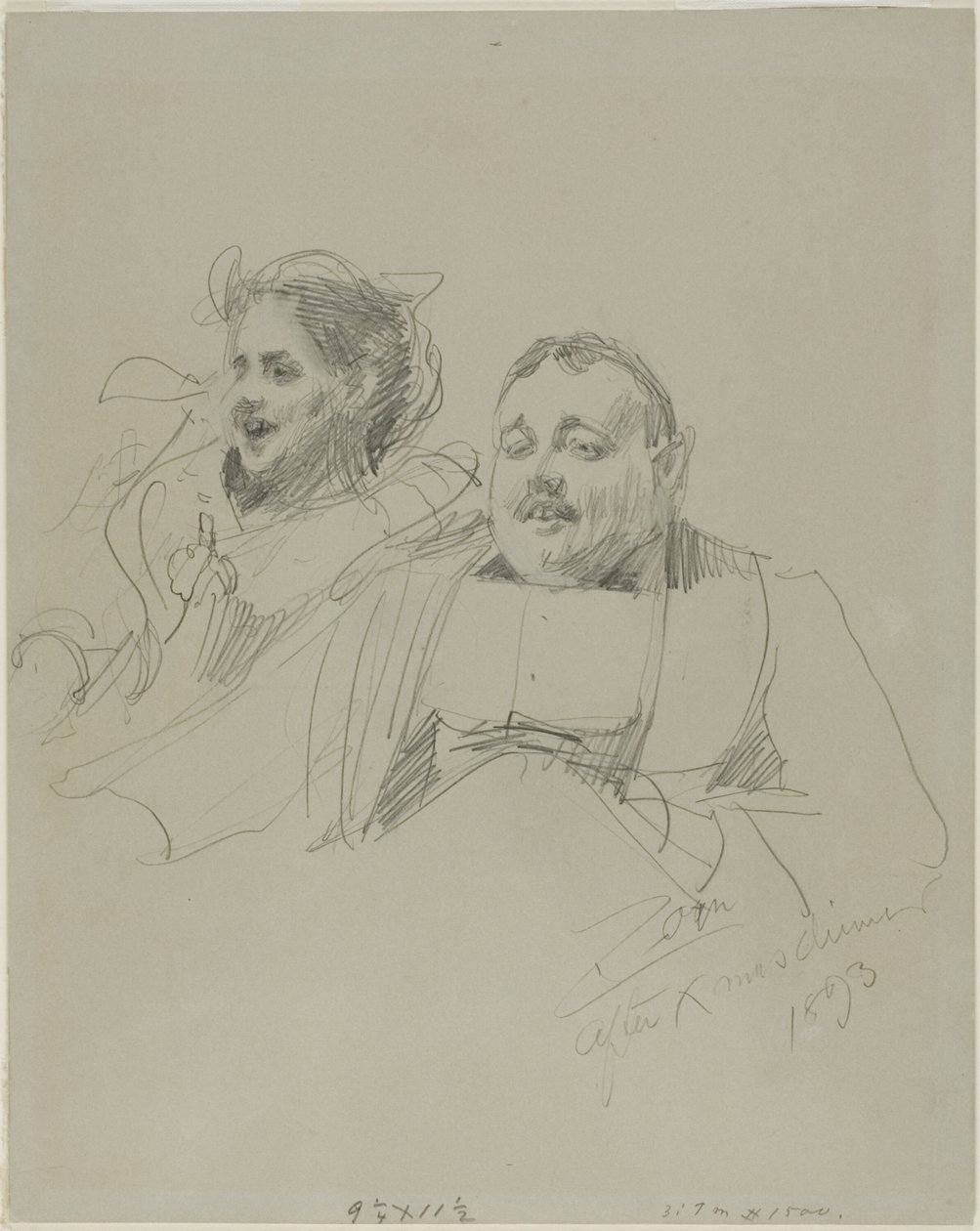 M. et Mme Raymond Johnson - Anders Leonard Zorn