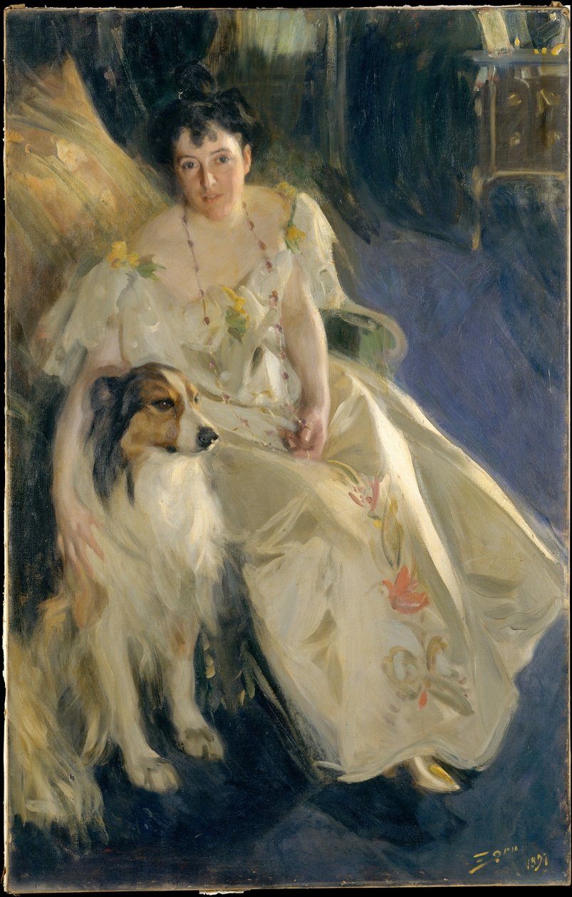 Madame Walter Rathbone Bacon (Virginia Purdy Barker, 1862-1919) - Anders Zorn