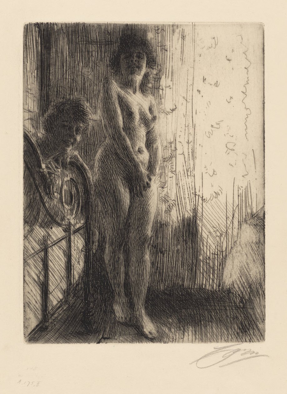 Étude de nu - Anders Zorn