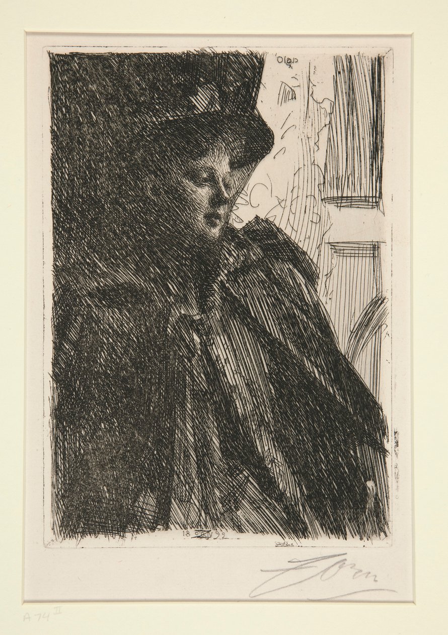 Olga Bratt - Anders Leonard Zorn