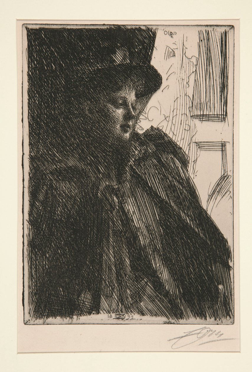 Olga Bratt - Anders Leonard Zorn