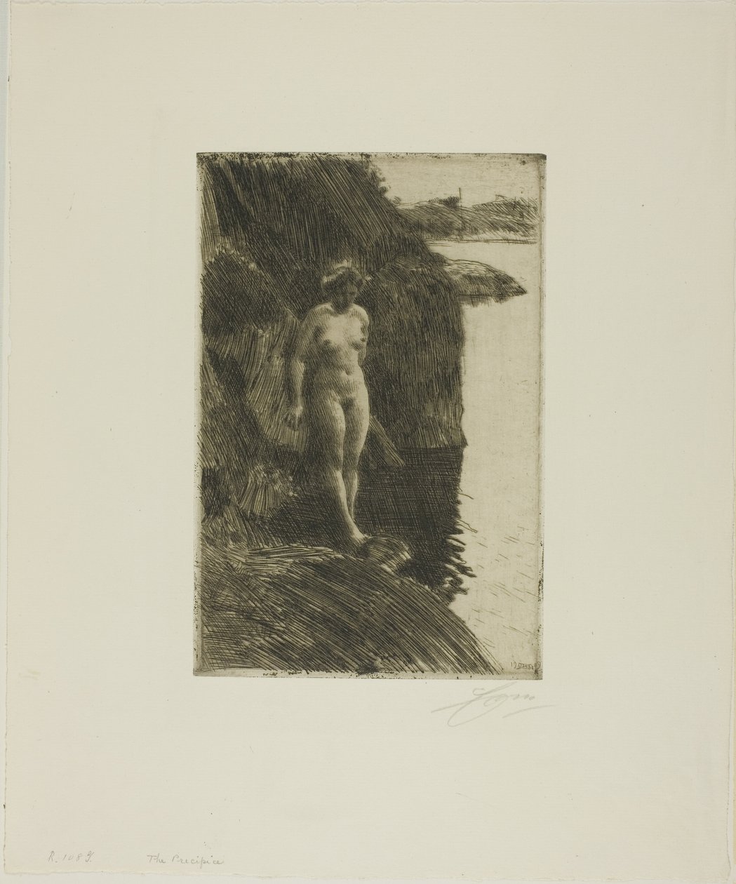 Précipice - Anders Leonard Zorn