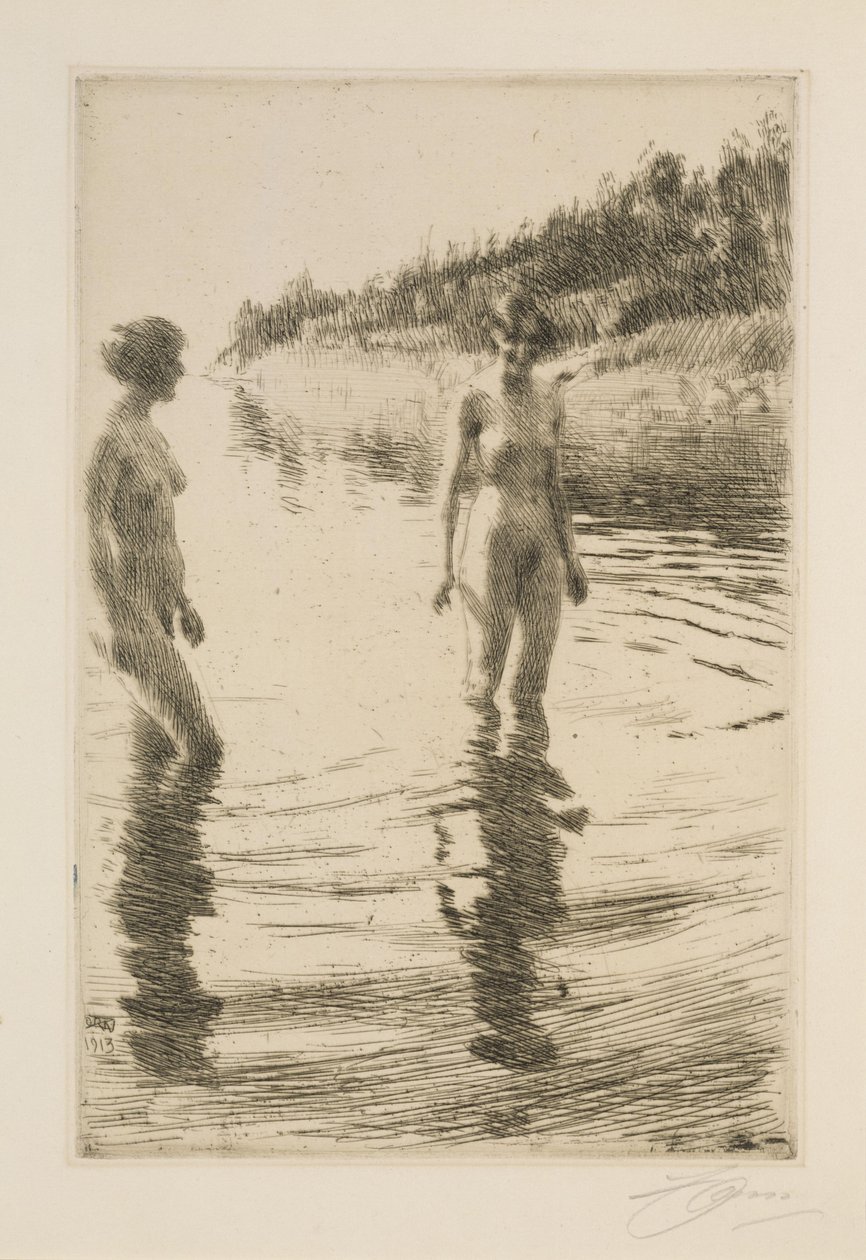 Eau peu profonde - Anders Zorn