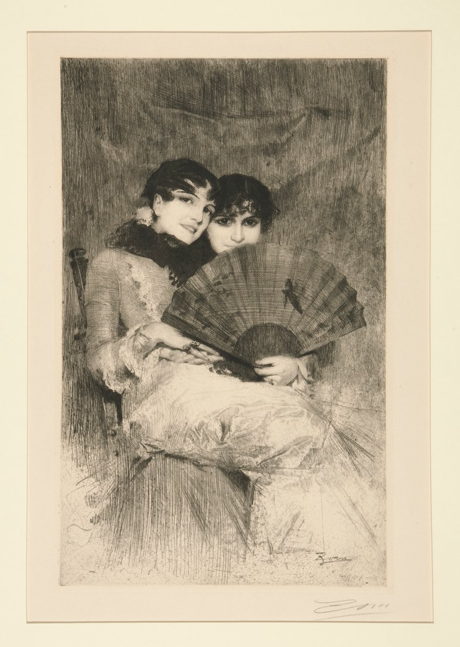 Sœurs espagnoles - Anders Leonard Zorn