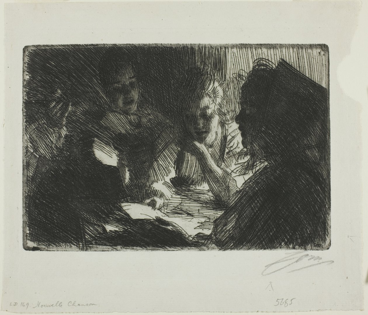 La nouvelle ballade - Anders Leonard Zorn