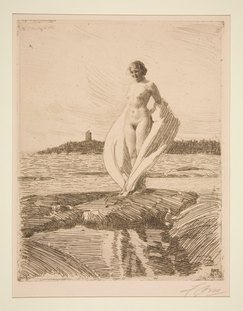 Le Cygne - Anders Leonard Zorn