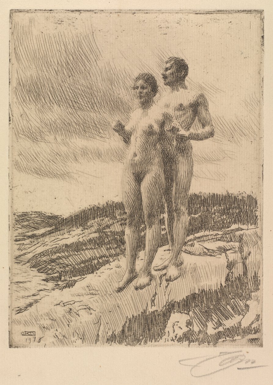 Les Deux - Anders Leonard Zorn