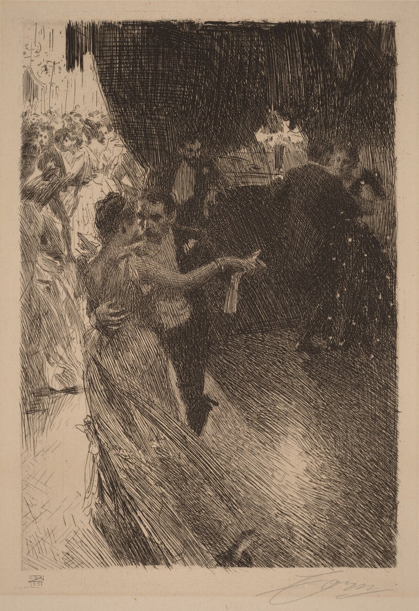 La valse - Anders Zorn