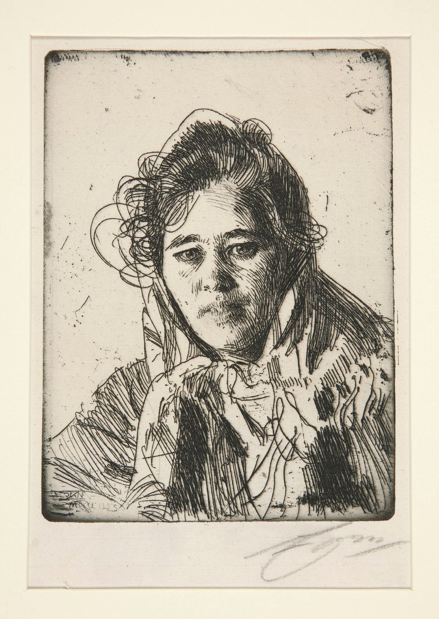 Jeune fille de Mora (Krakberg) - Anders Leonard Zorn