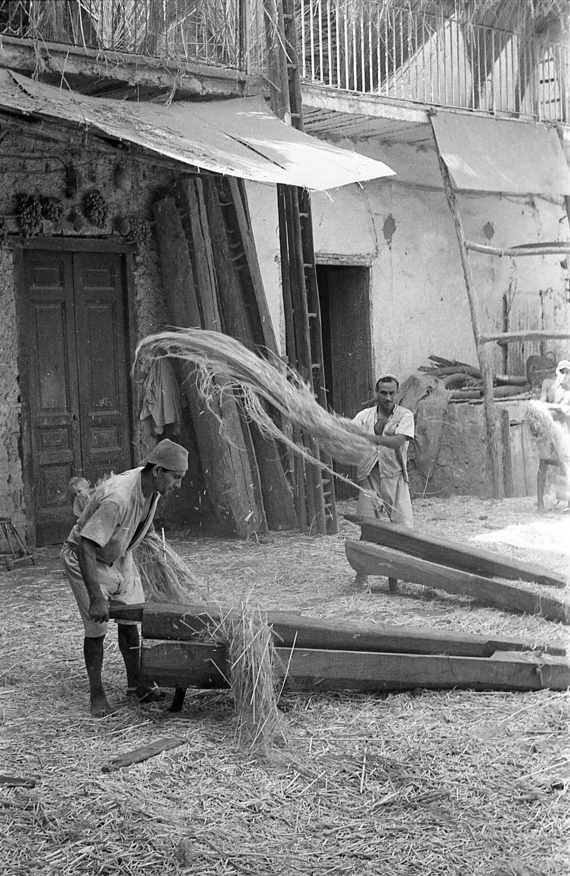 TRANSFORMATION DU CHANVRE, ÉTIRAGE ET ROULAGE - Ando Gilardi