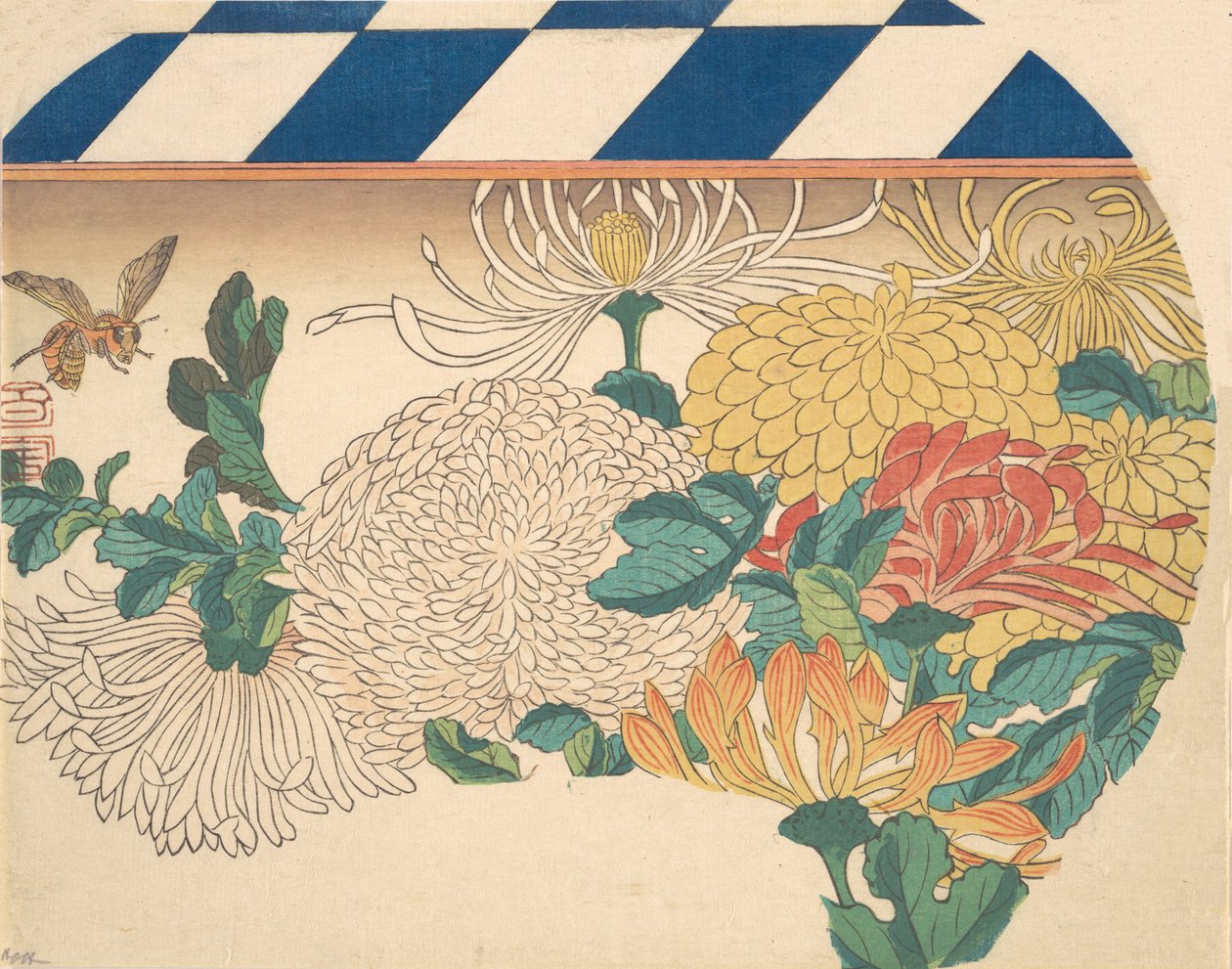 Chrysanthèmes en forme d