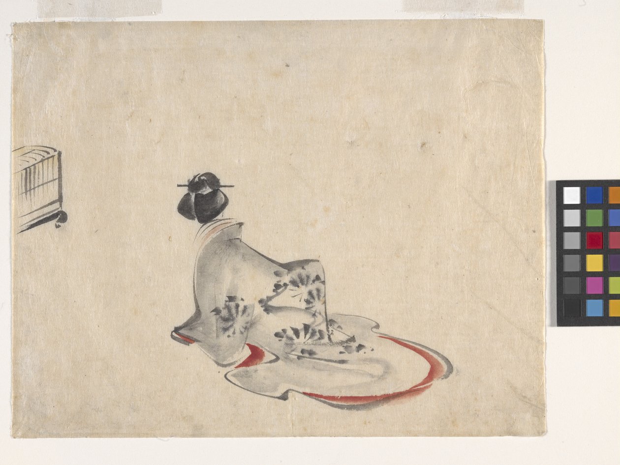 Une femme s