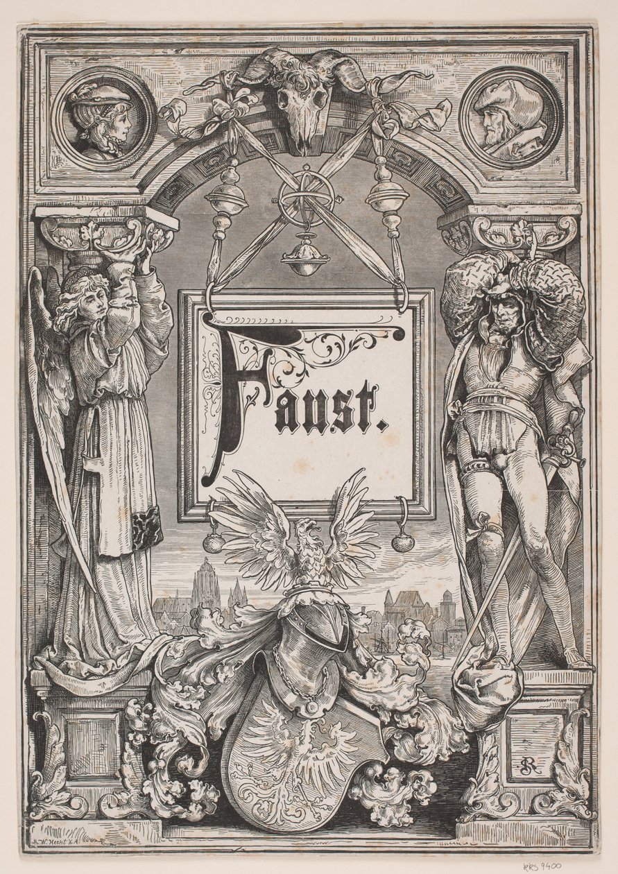 Page de titre et vignette pour une édition de 