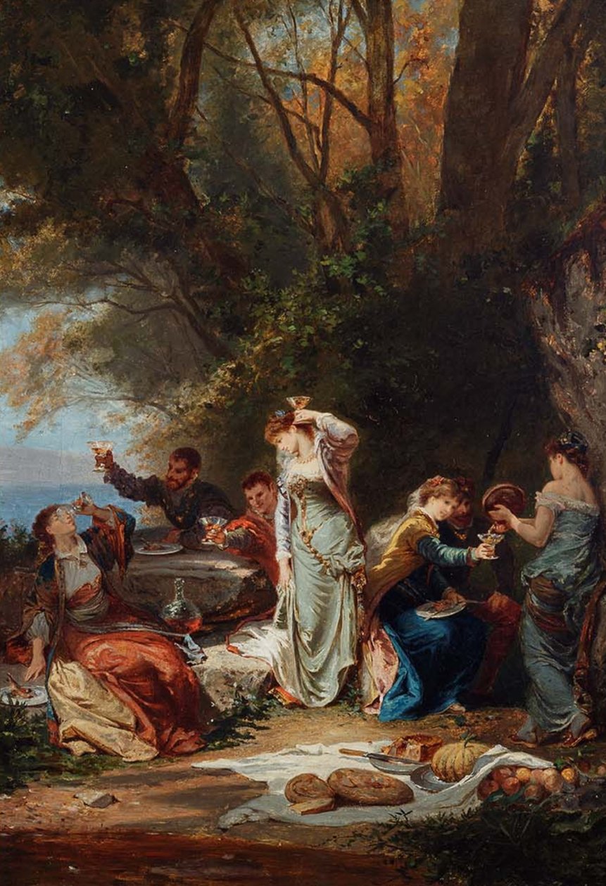 Une fête à la campagne - André Charles Voillemot