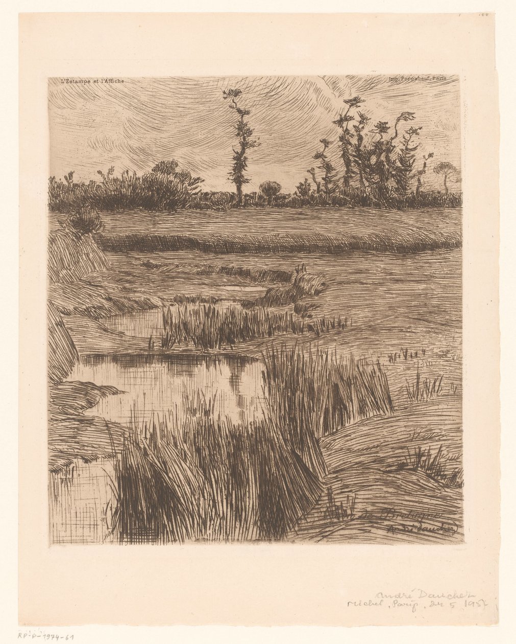 Paysage en Bretagne (Coin de Bretagne) - André Dauchez
