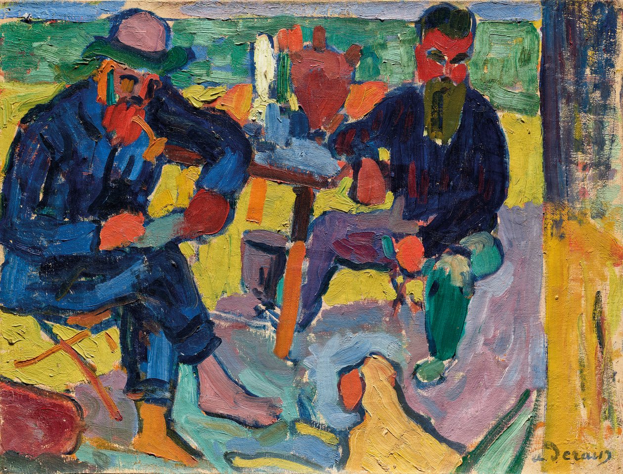 Femme auprès de la fenêtre - Andre Derain