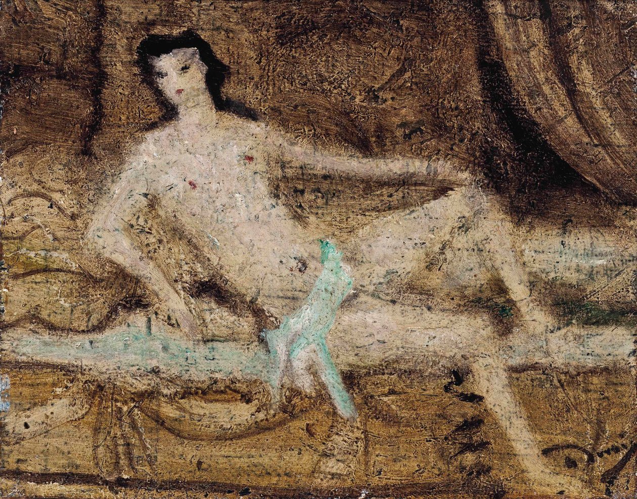 Nu allongé sur un canapé - Andre Derain