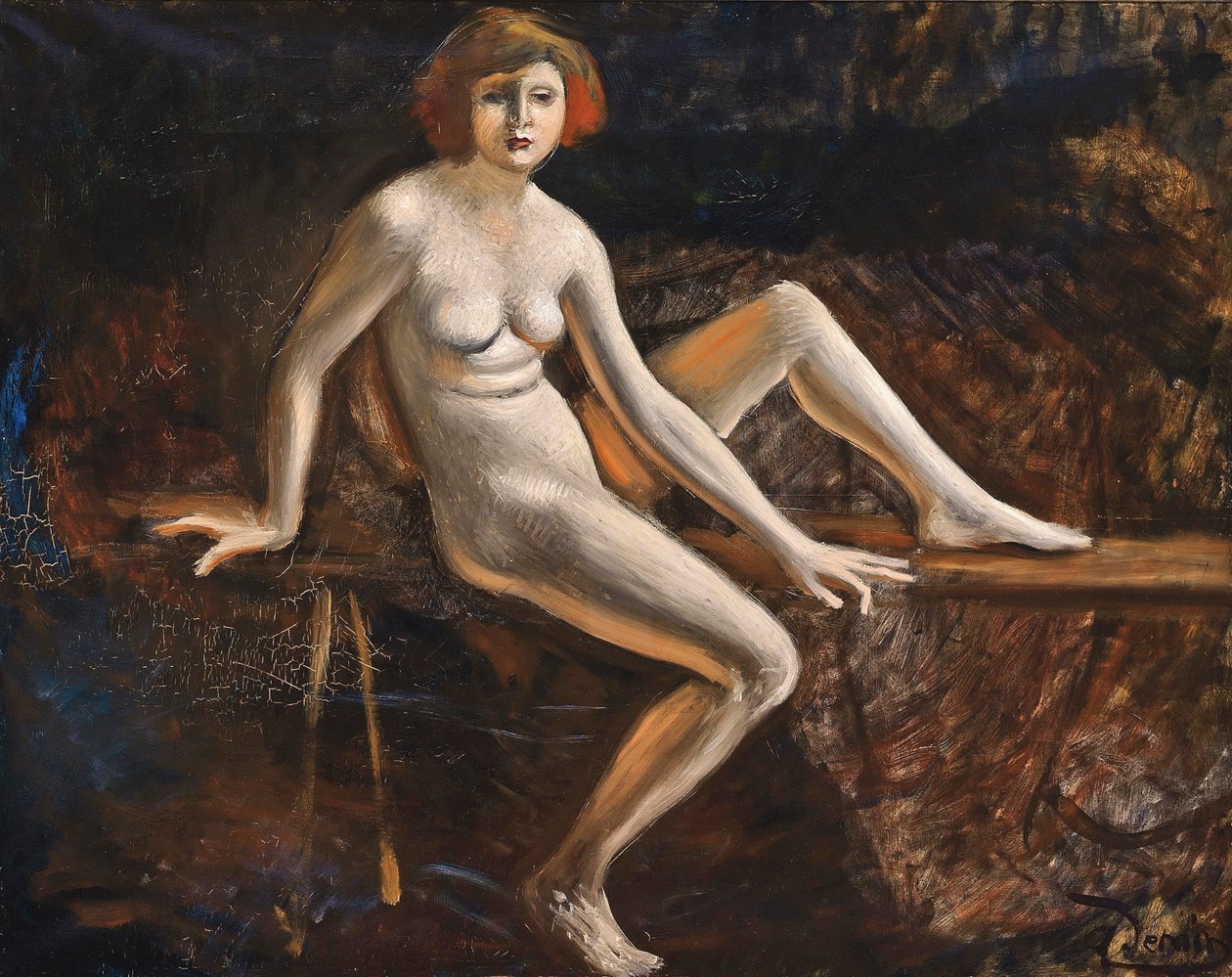 Nu assis - Andre Derain