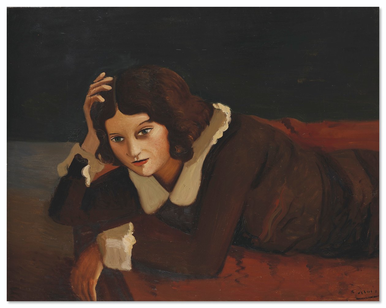 Portrait de Rita van Leer - Andre Derain