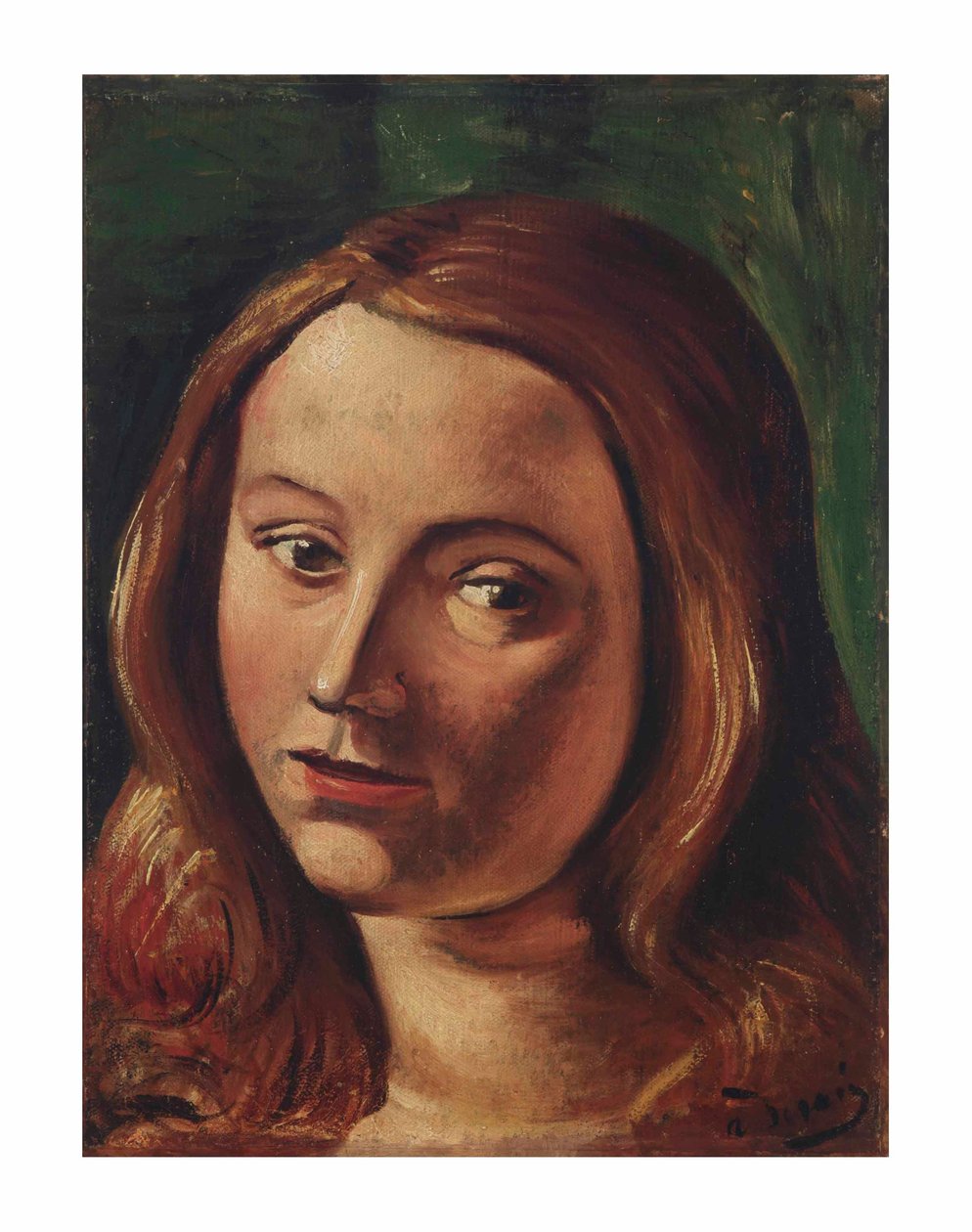 Tête de jeune femme - Andre Derain