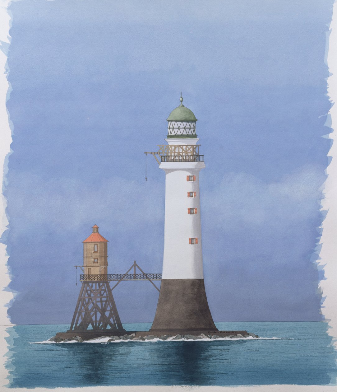 Feu de Bell Rock, Arbroath, Écosse - Andras Kaldor