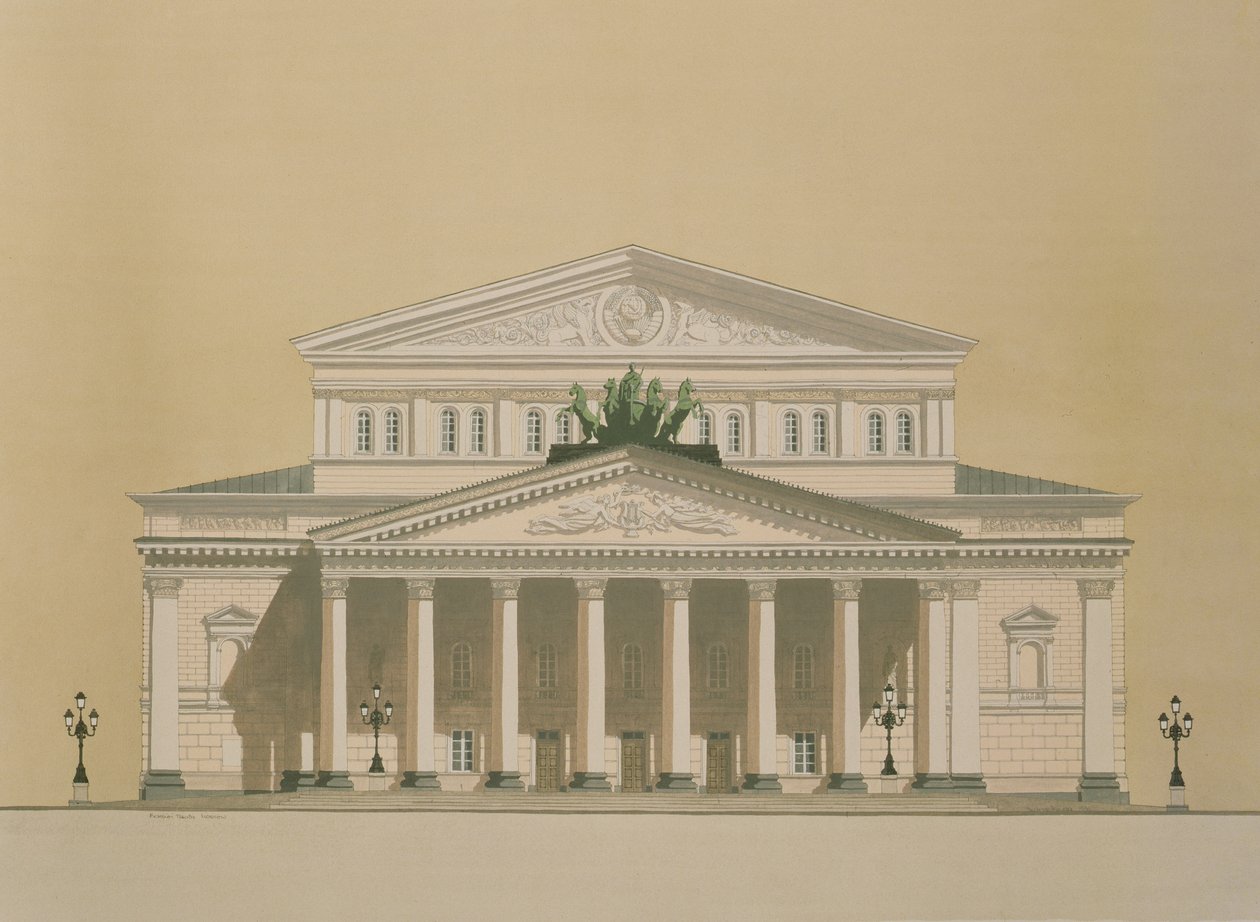 Théâtre Bolchoï, Moscou, Russie - Andras Kaldor