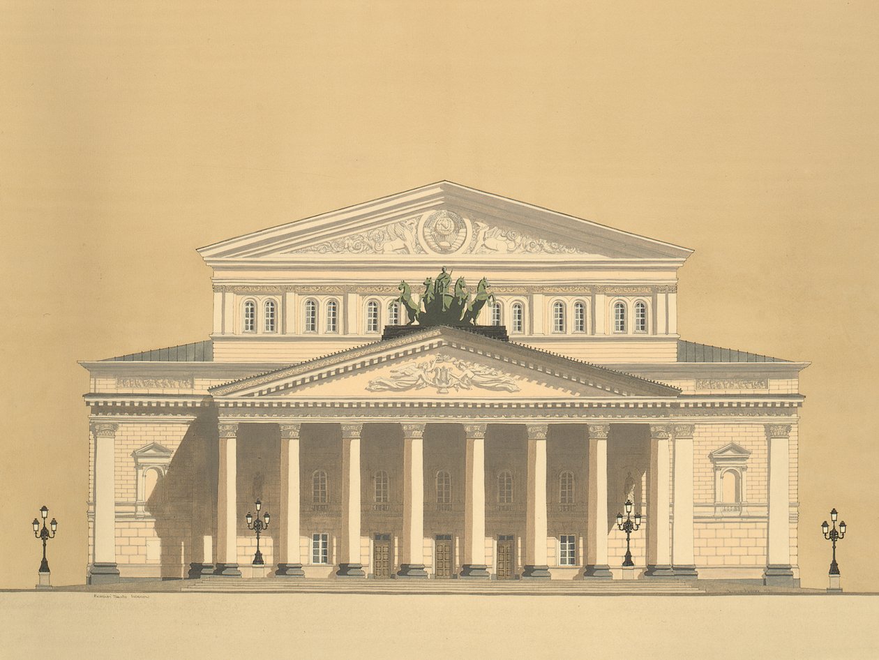 Théâtre Bolchoï, Moscou, Russie - Andras Kaldor