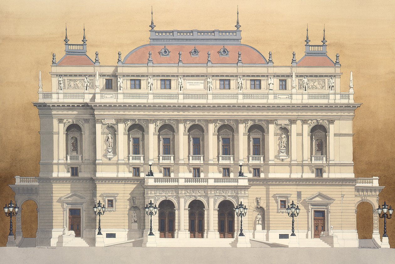 Hungarian Allami Operahaz, Budapest, Hongrie - Andras Kaldor