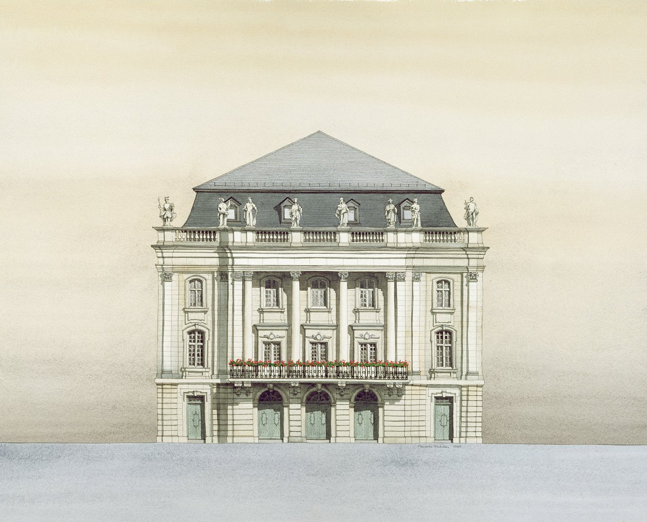Opéra du Margrave, Bayreuth, Allemagne - Andras Kaldor