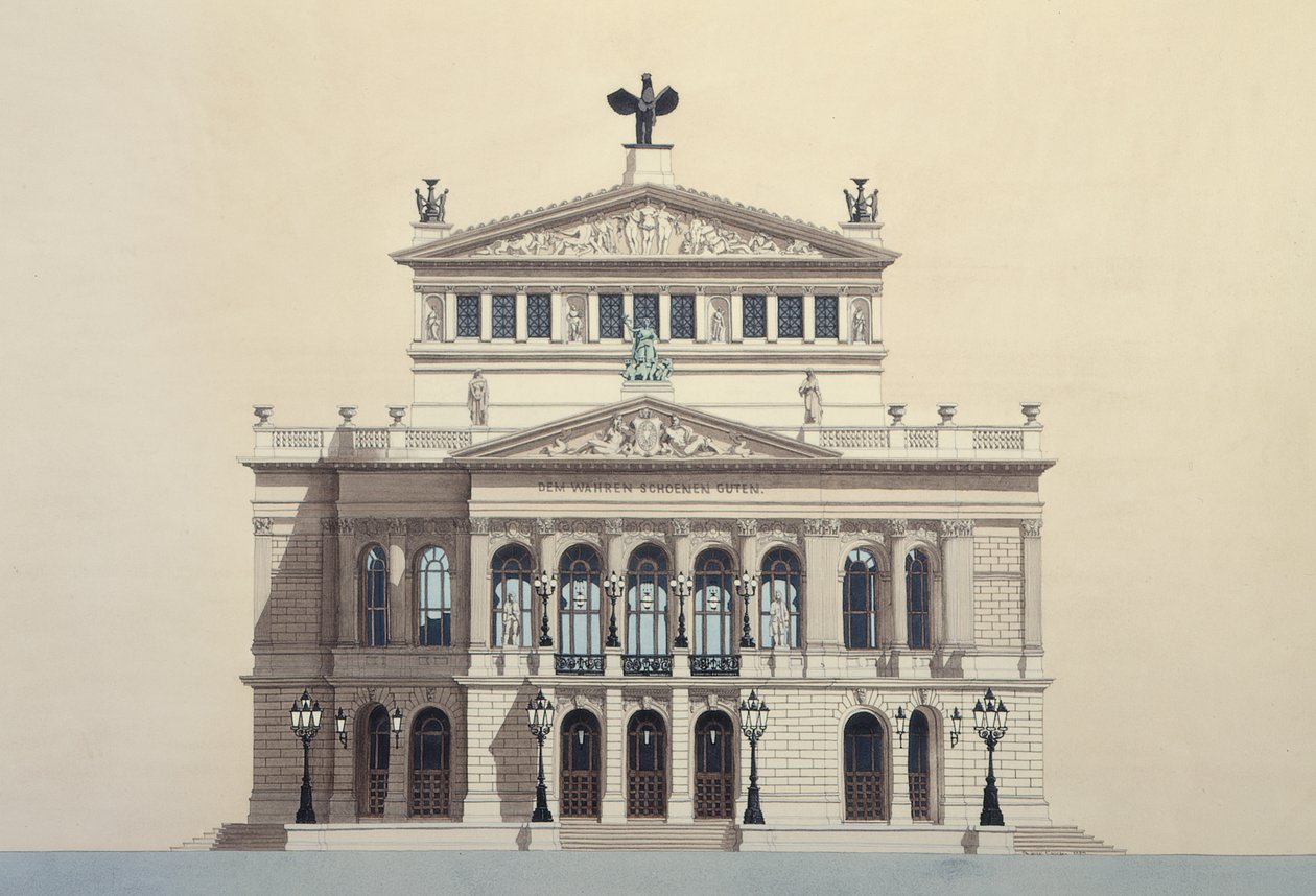 Opéra, Francfort, Allemagne - Andras Kaldor