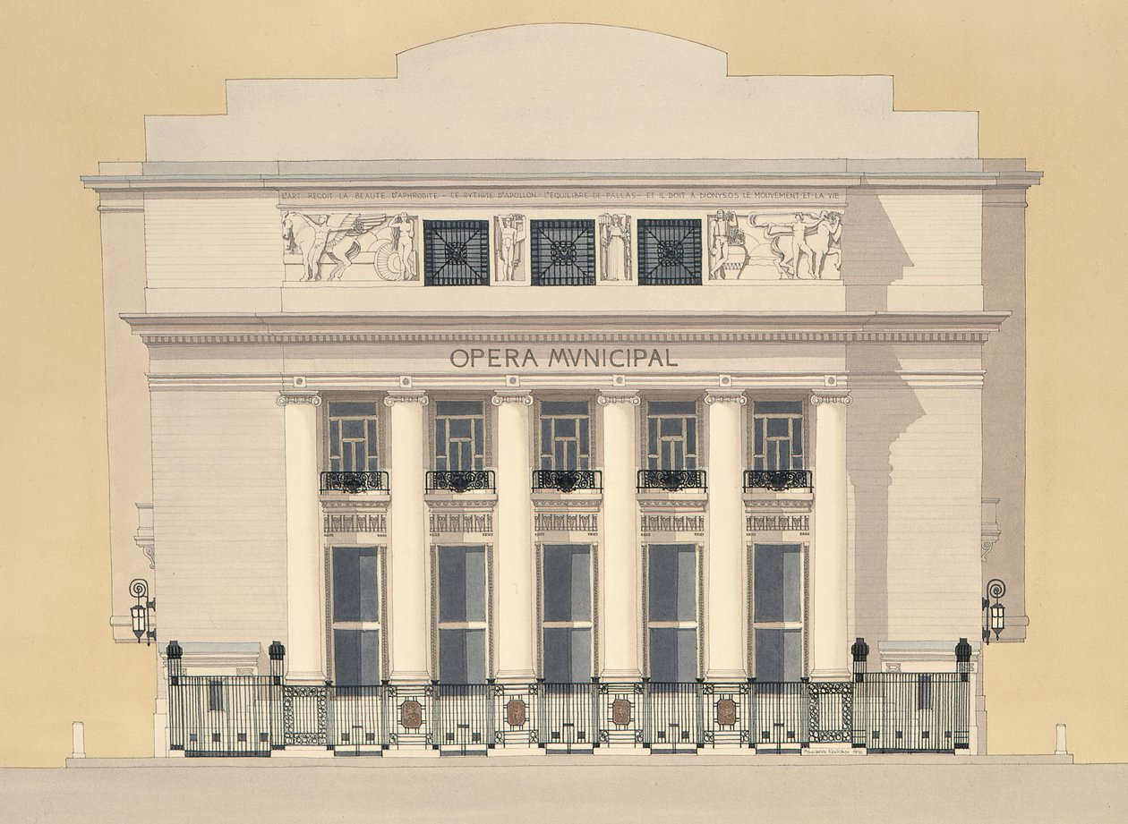 Opera Municipal, Marseilles, France - Andras Kaldor