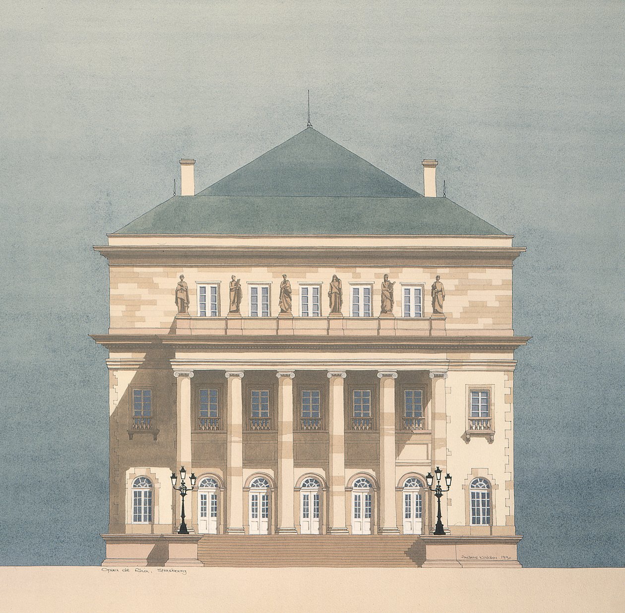 Opera du Rhin, Strasbourg, France - Andras Kaldor