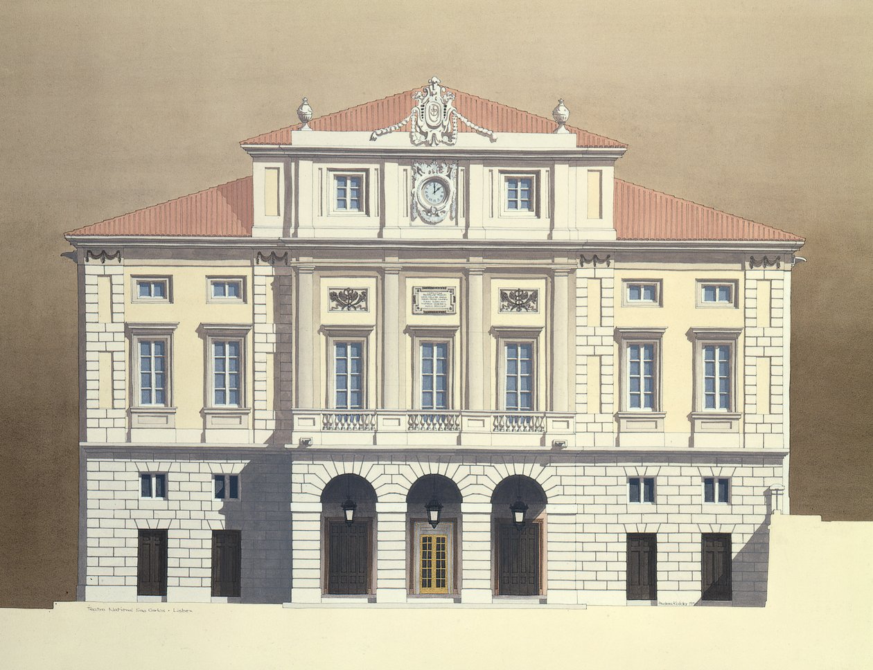 Théâtre national San Carlos, Lisbonne, Portugal - Andras Kaldor