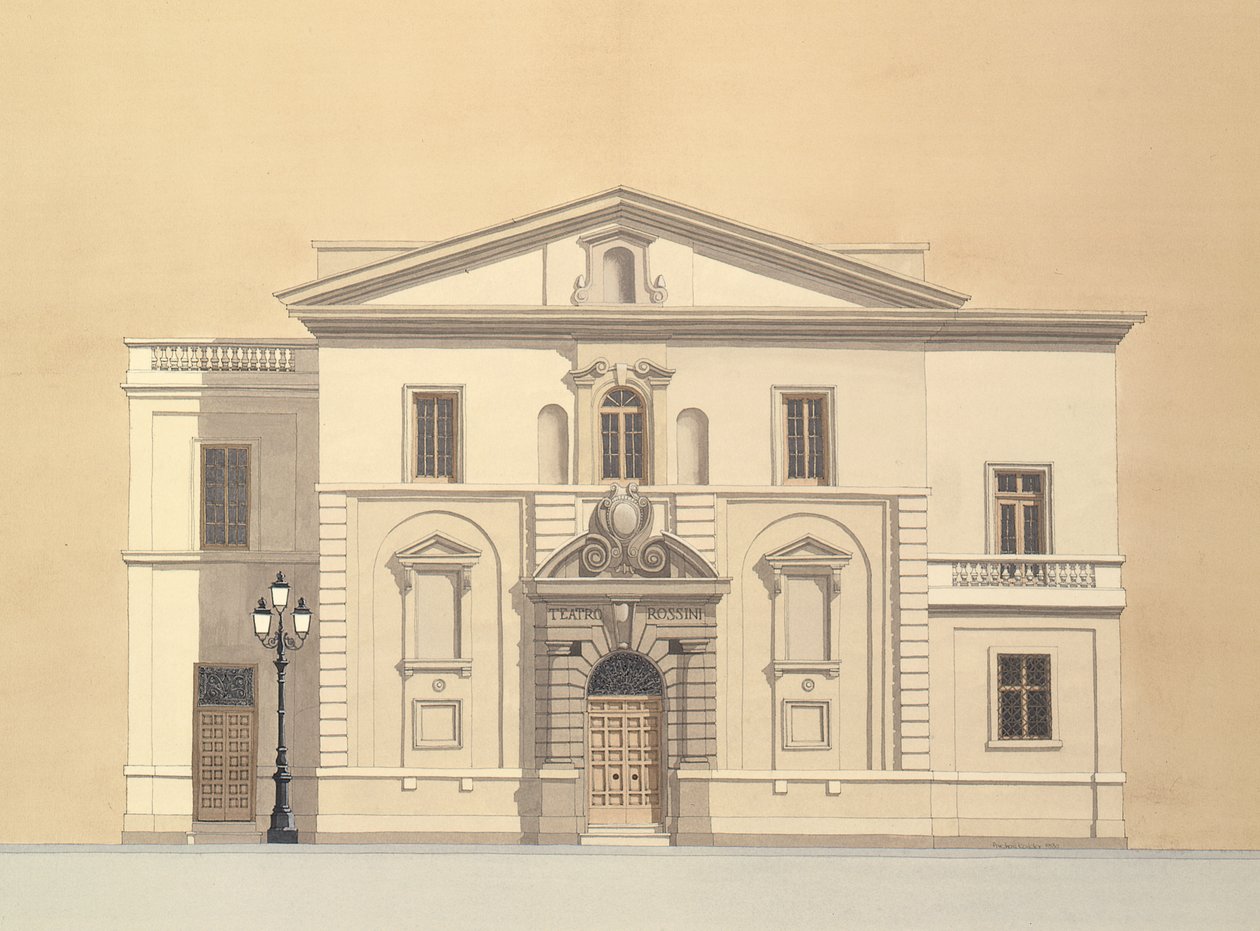 Théâtre Rossini, Pesaro , Italie - Andras Kaldor