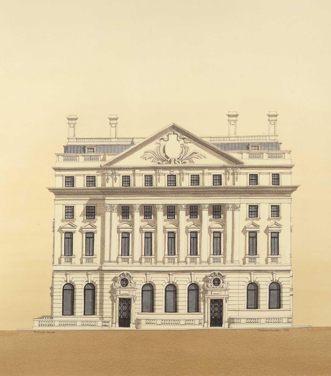 Trafalgar House, Waterloo Place, Londres - Andras Kaldor