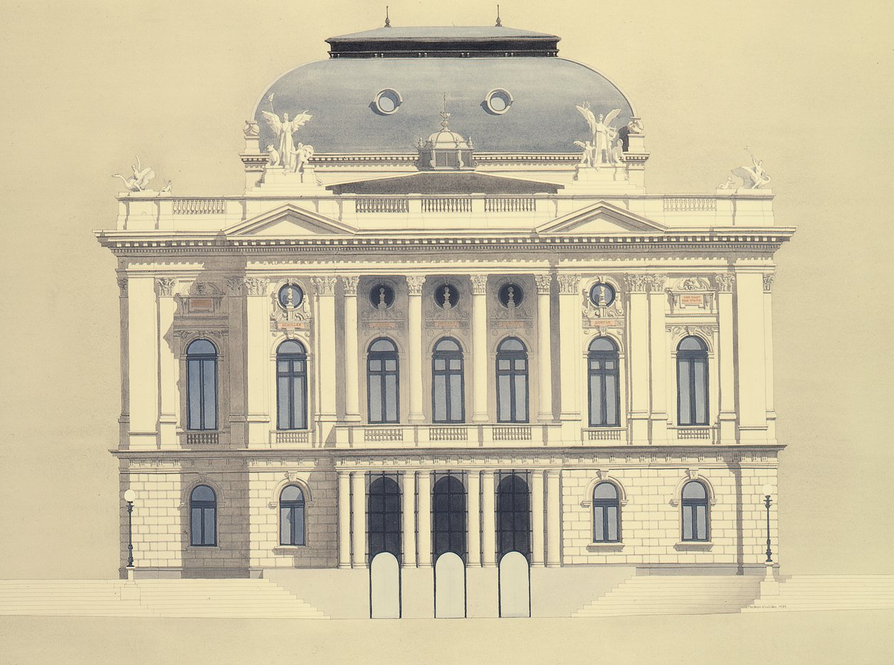 Opéra de Zurch, Zurich, Suisse - Andras Kaldor