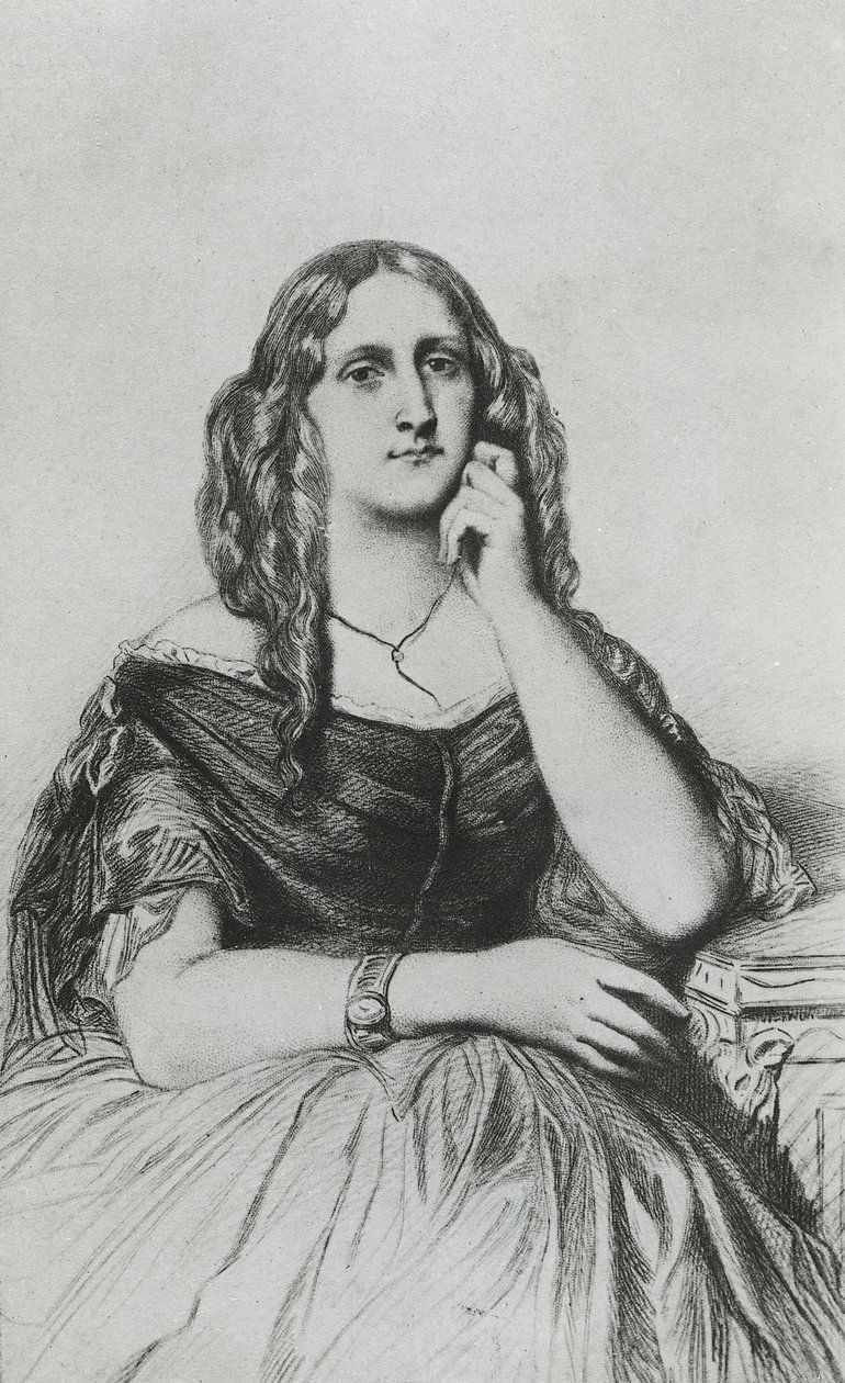Delphine de Girardin - Andre Adolphe Eugene Disderi