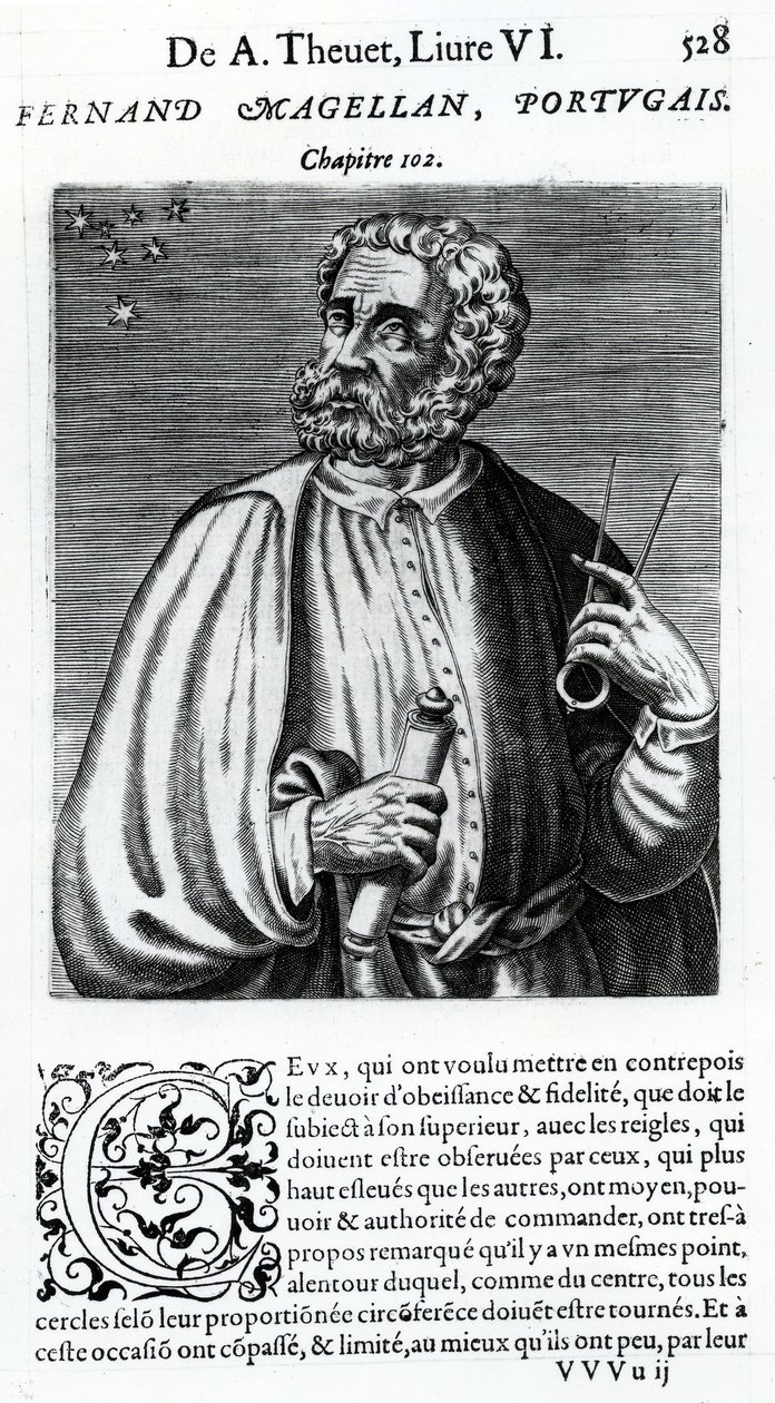 Fernand de Magellan, XVIe siècle - Andre Thevet